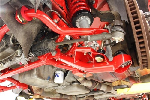 BMR AA032R for 93-02 F-Body Upper And Lower A-Arm Kit - Red - Bild 3 von 7