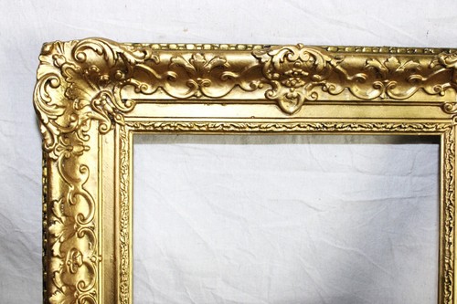 SUPERB ANTIQUE FIT 17 X 23 BAROQUE ORNATE PICTURE FRAME WOOD GOLD GILT VICTORIAN - Picture 17 of 24