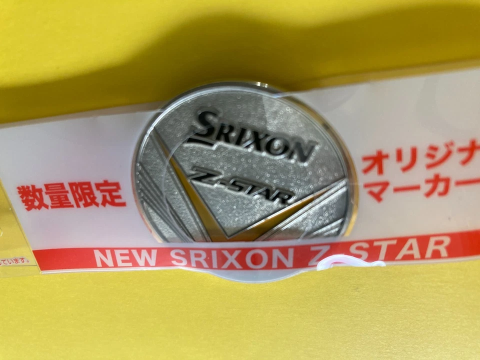 Мяч для гольфа SRIXON премиум маркер новинка новый японский серебристый - Изображение 3 из 4