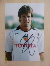 David Albelda "Valencia" Autogramm signed 10x15 cm Bild 