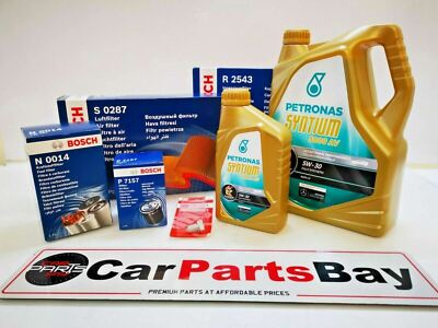 VW Tiguan 2.0 TDI BMT BOSCH Service kit + 6L 5w30 PETRONAS ENGINE OIL *PREMIUM*