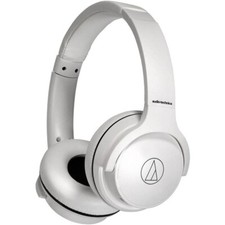 Audio-Technica Bluetooth Wireless On Ear Headphones - White