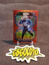 2021 Prizm Football Carlos Boogie Basham Rookie RC Red Shimmer /35 Bills