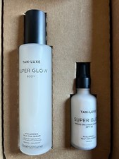 TAN LUXE super glow body  Self-Tan Serum 5.07 oz  Sunscreen SPF30 1.69 oz 