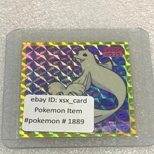 Pokemon 1995 Japanese TOPSUN Seal Sticker - Seel & Dewgong - Mint - #1889