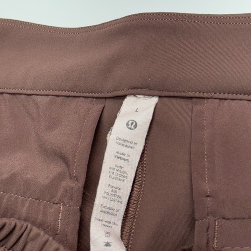 Lululemon Women’s Mid-Rise Straight Leg Trouser Pant Luxtreme Size Large Oxide - Picture 16 of 19