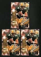 1993 ACTION PACKED #5G BRETT FAVRE 24K 24 KARAT GOLD QUARTERBACK CLUB (3) TOUGH