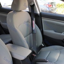 Carbon Fiber Look Seat Belt Cover Shoulder Pads For Mazda 3 6 Ms Mazdaspeed X2