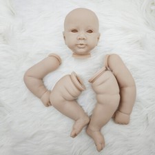 Reborn Kit Baby Doll Piper Cloth Body Blank Fresh Color Unpainted Kits for DIY