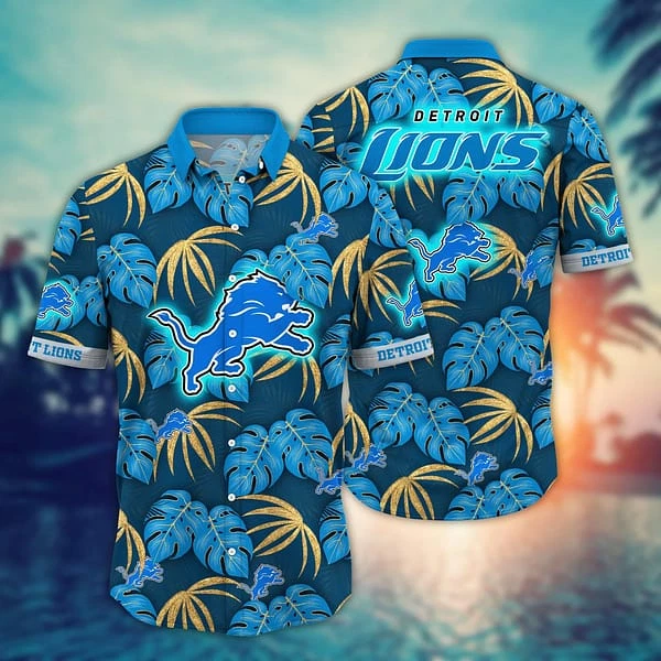 Detroit Lions Hawaiian Shirt 2024 2025