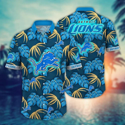 Detroit Lions Hawaiian Shirt 2024 2025