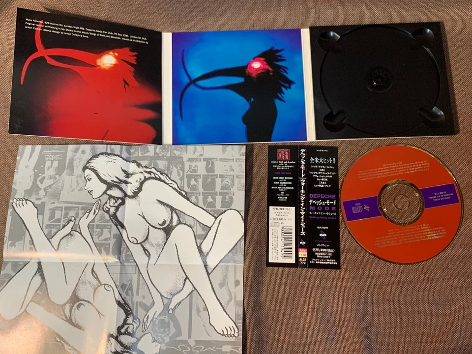DEPECHE MODE Walking In My Shoes JAPAN 5" MAXI CD ALCB-772 w/ OBI + INSERT - Image 3 of 4