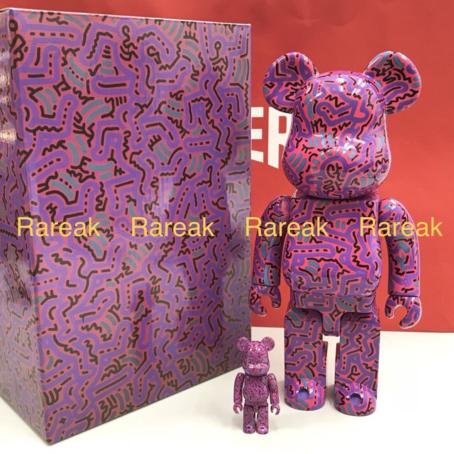 bearbrick keith haring 400