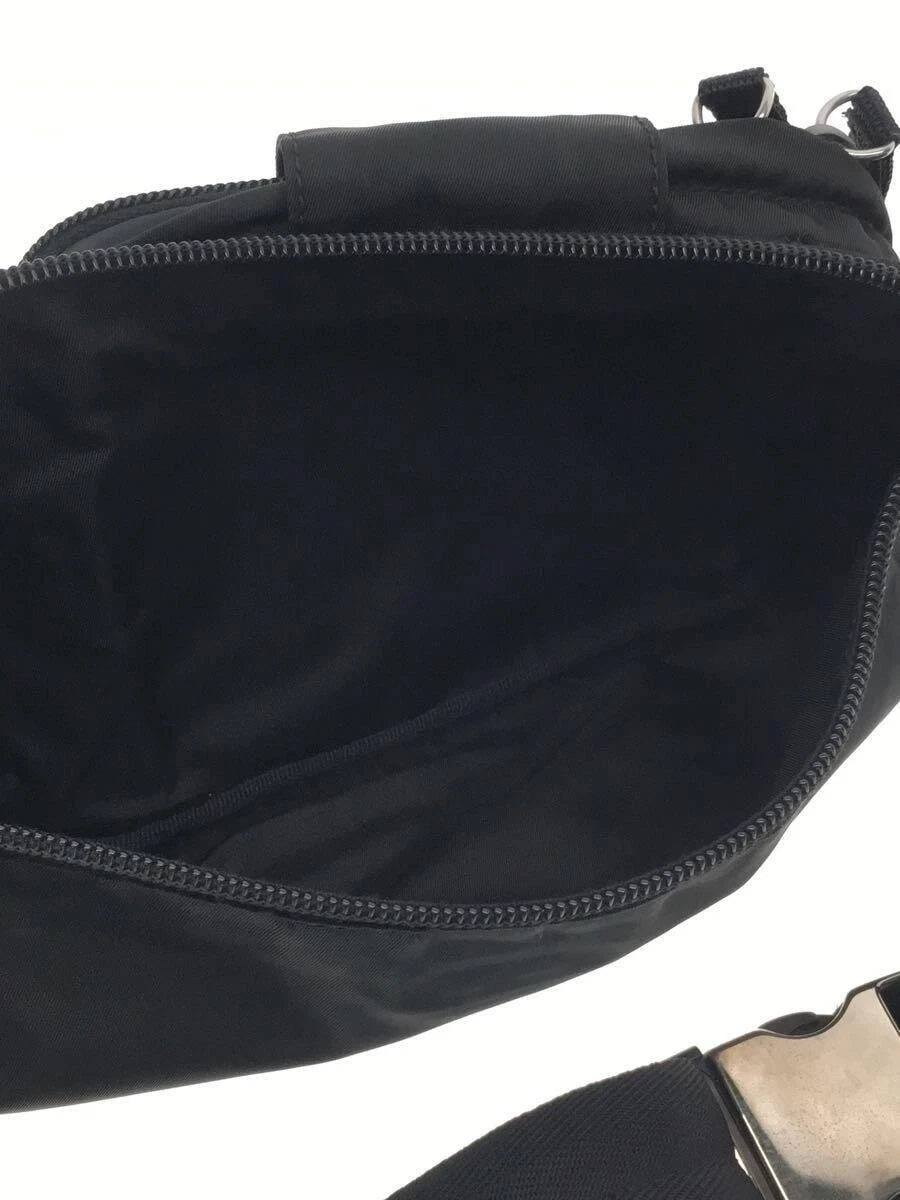 PRADA Tessuto Montagna Nero Waist Belt Bag Black