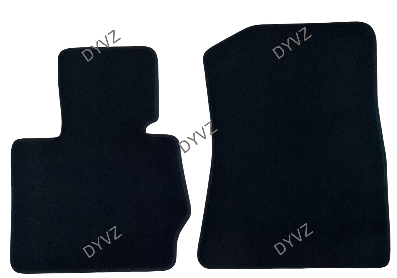 4PCS Car Floor Mats Velour For BMW X3 2010-2017 Carpets Black Waterproof