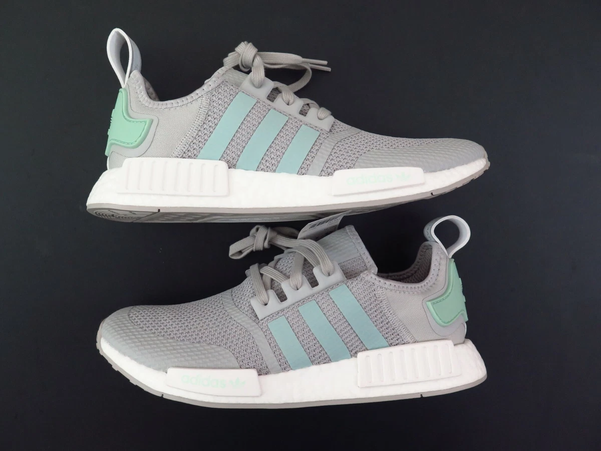 adidas NMD_R1 Knit White Blush Green for Sale | Authenticity Guaranteed |  eBay
