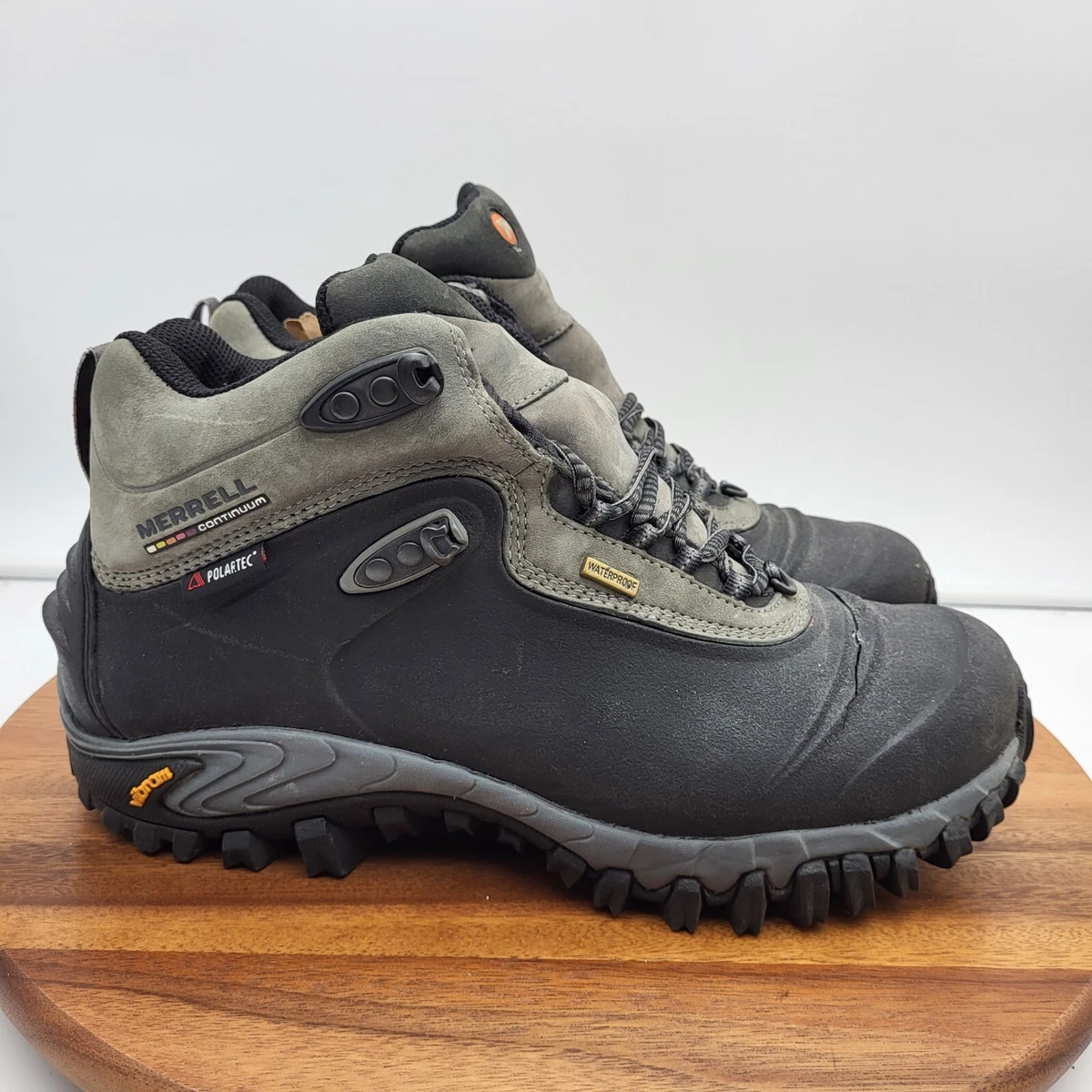 Merrell Thermo 6 Hiking Boots Mens Size 10 Black Gray 200 G J82727 | eBay