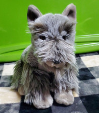 2015 Toys R Us  Animal Alley Schnauzer Dog Stuffed Plush Toy