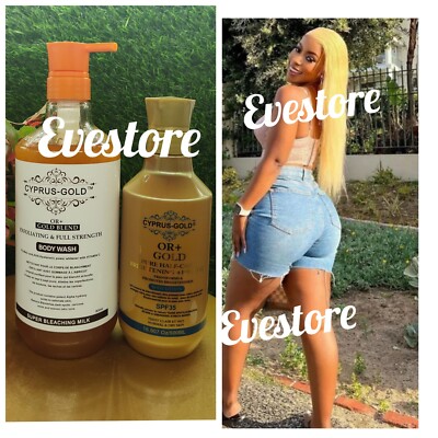 Cyprus-Gold OR+ Gold Pure H.C Brightening  Lotion, Shower Gel