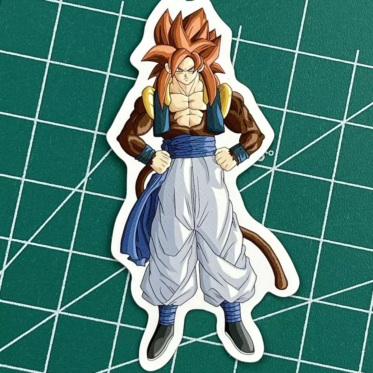 Dragon Ball Sticker Super Sayajin 4 Goku Hero Anime Decal Phone