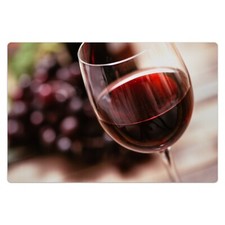 Floor Mat 100x150cm Vinyl Mat Carpet Decoration Wine and Grape Glass