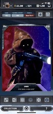 Topps Star Wars Digital Card Trader Tier 8 - Dual Galaxy Purple Jawa - Base 3