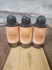 3PK Bath  Body Works Men's Canyon Body Spray 3.7 oz NEW