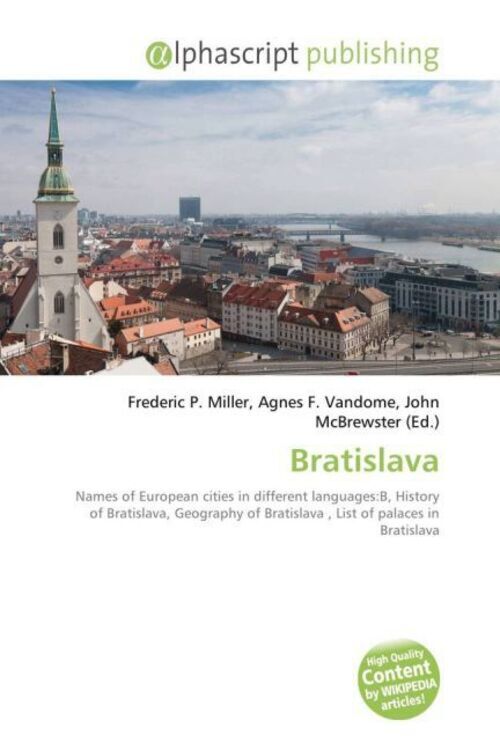 Thumbnail - Frederic P. Miller (u. A.) | Bratislava | Taschenbuch | Englisch
