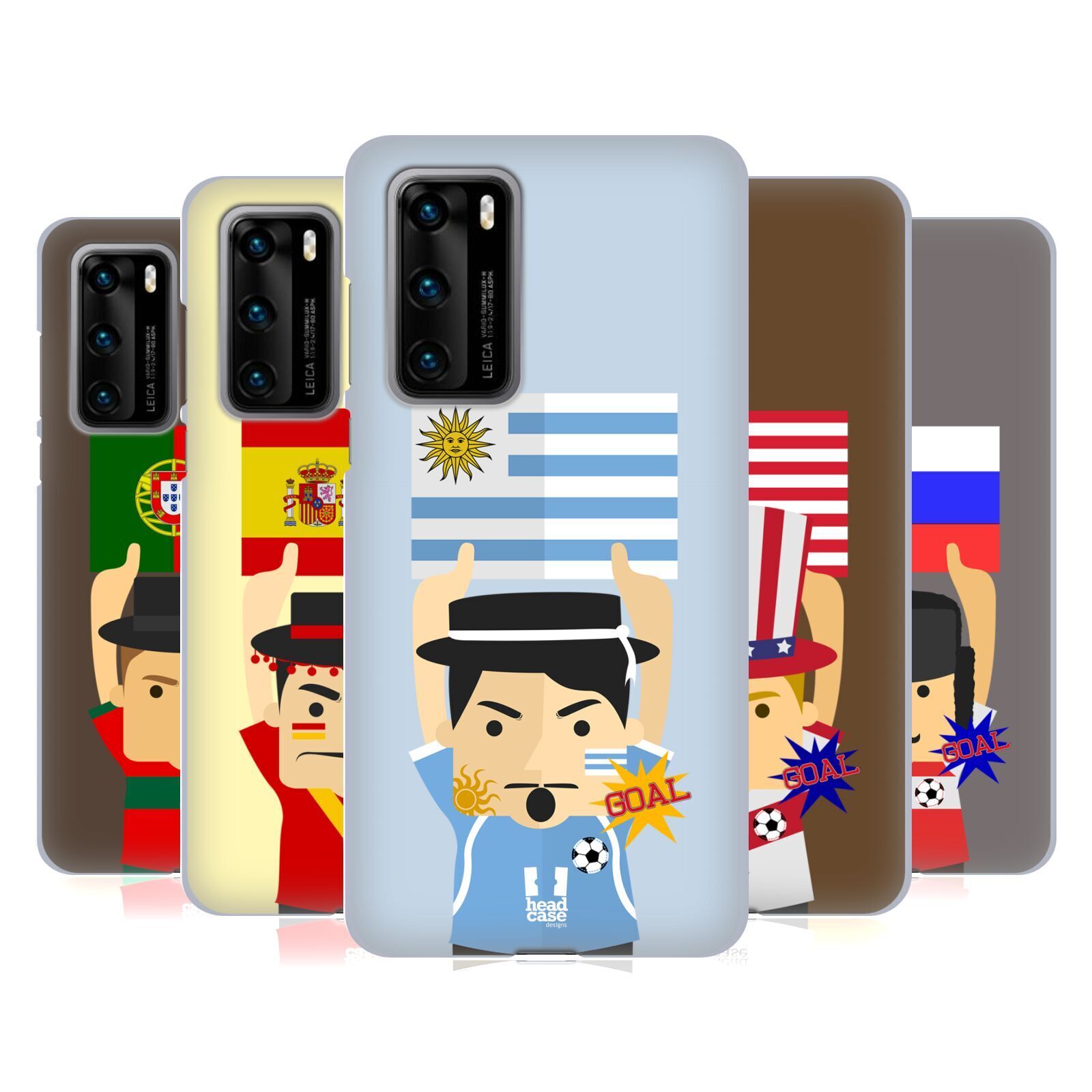 HEAD CASE DESIGNS FOOTBALL ENTHUSIAST SOFT GEL CASE FOR HUAWEI PHONES 4