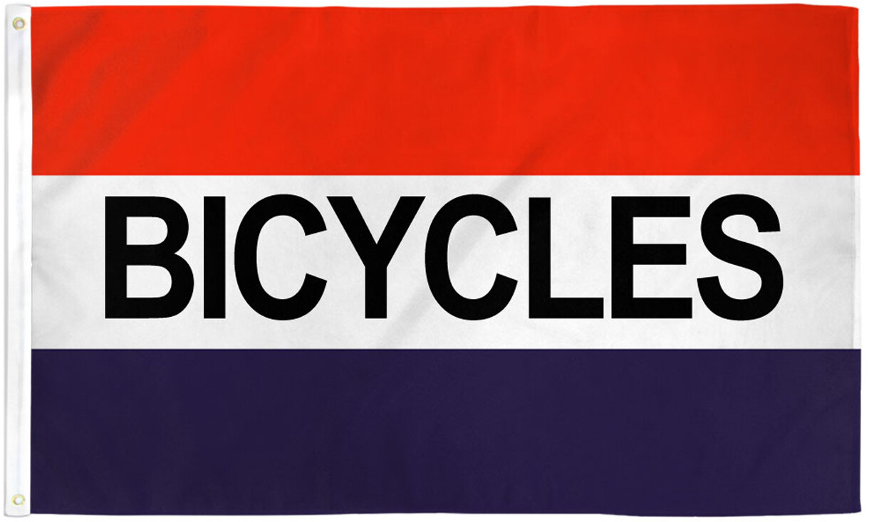Banner Sign Bikes For Rent Bicycles For Sale Bike Shop