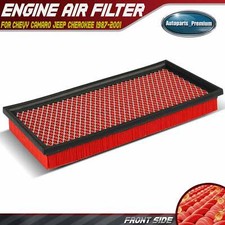 High Performance Engine Air Filter For Chevy Camaro 1997 Jeep Cherokee 1987-2001 High Performance Engine Air Filter For Chevy Camaro 1997 Jeep Cherokee 1987-2001