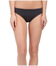 TYR SOLID DURAFAST SOLID ACTION BIKINI TIE SWIM BOTTOM GREY MEDIUM 8 NEW 30