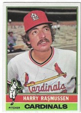 Eric Harry Rasmussen Signed 1976 Topps Card / Autographed