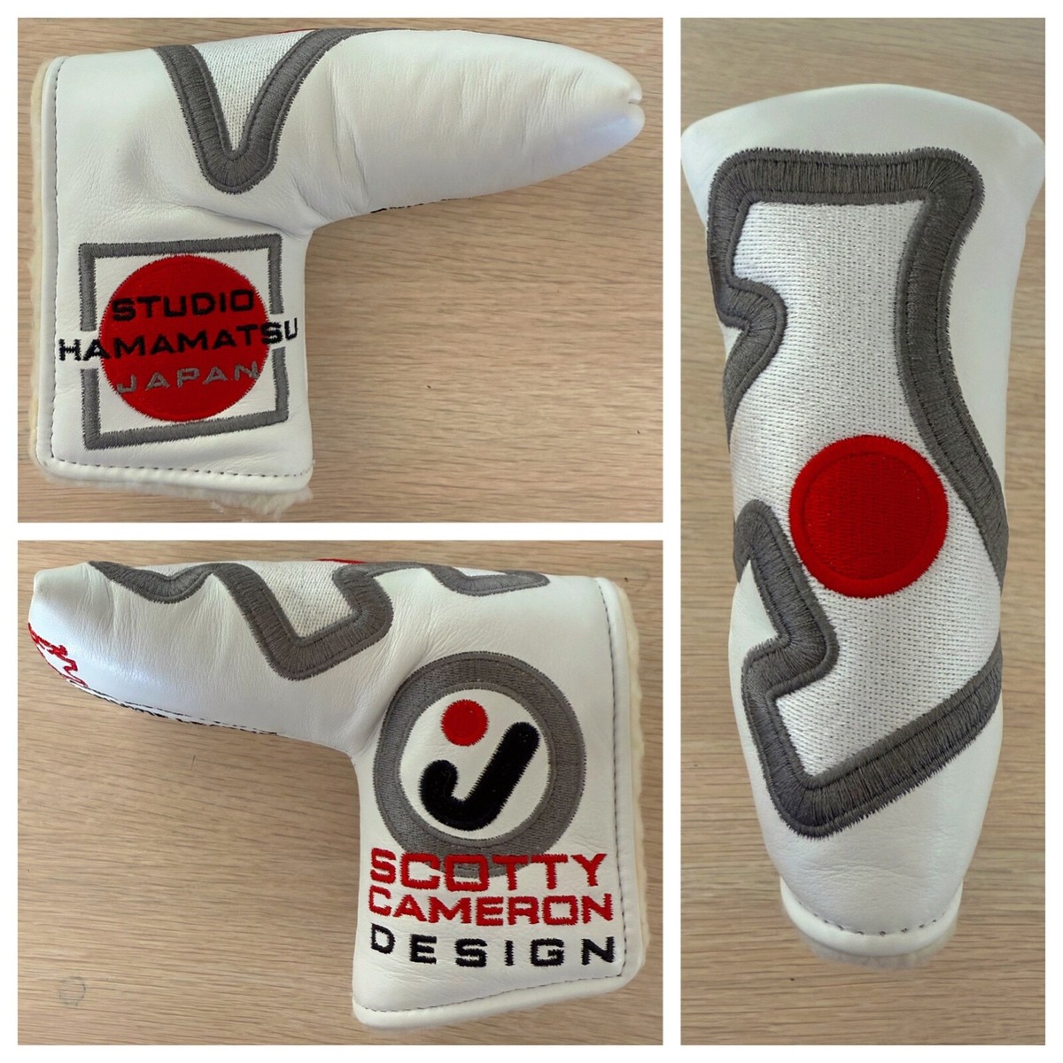 Scotty Cameron JAPAN STUDIO HAMAMATSU Scotty Dog Circle J White