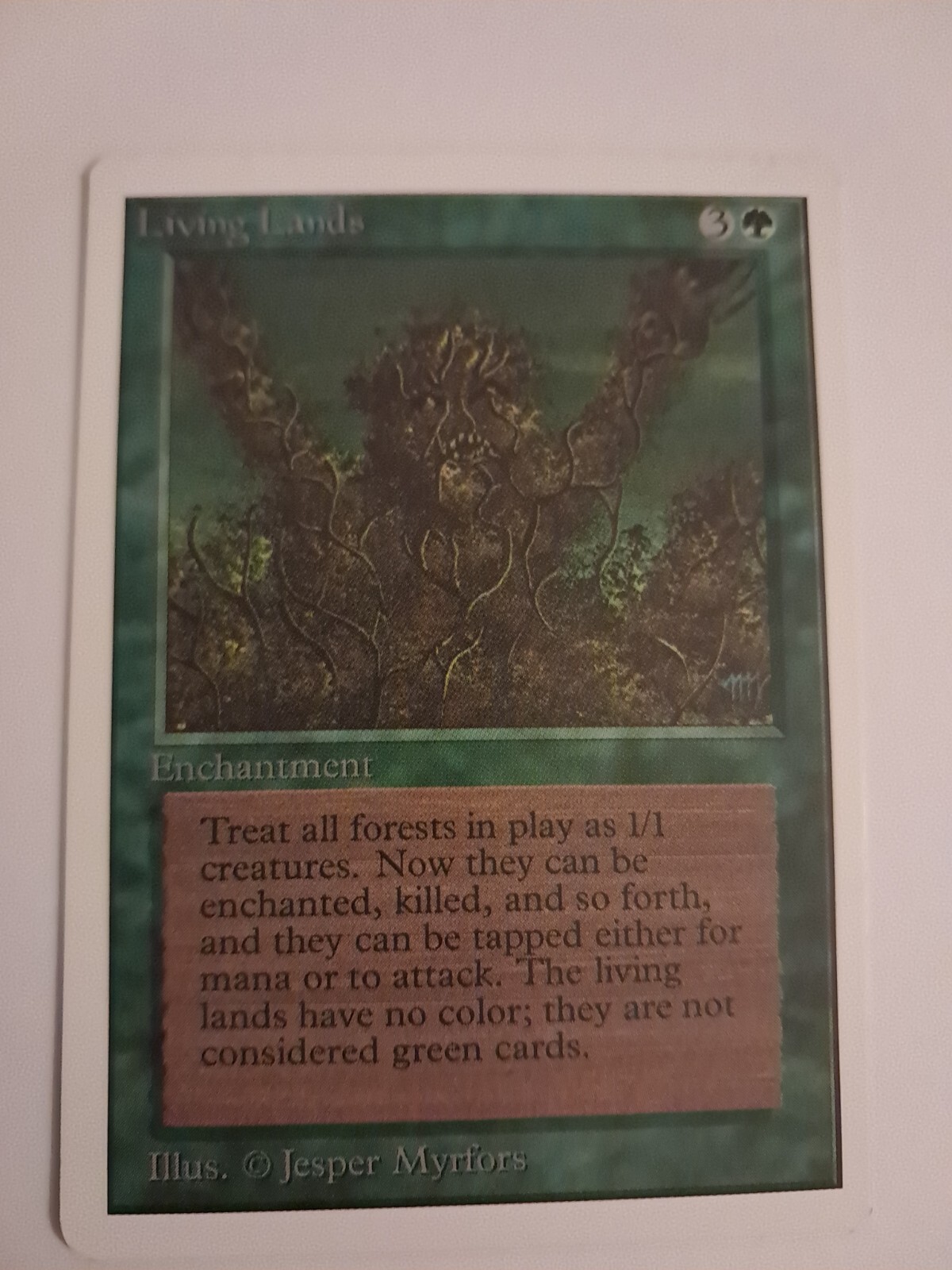 Living Lands MP Unlimited MTG Magic the Gathering