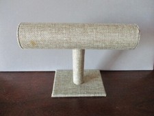 Jewelry Bracelet, Watch, Stand, Holder, Organizer, Display Burlap T-Bar