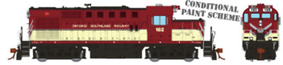 Rapido H.O. Scale 32572 Road #181ONTARIO SO.RS-18U #180