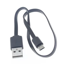 MicroUSB Short USB Cable Charger Cord Power Wire Flat Fast for SmartPhones