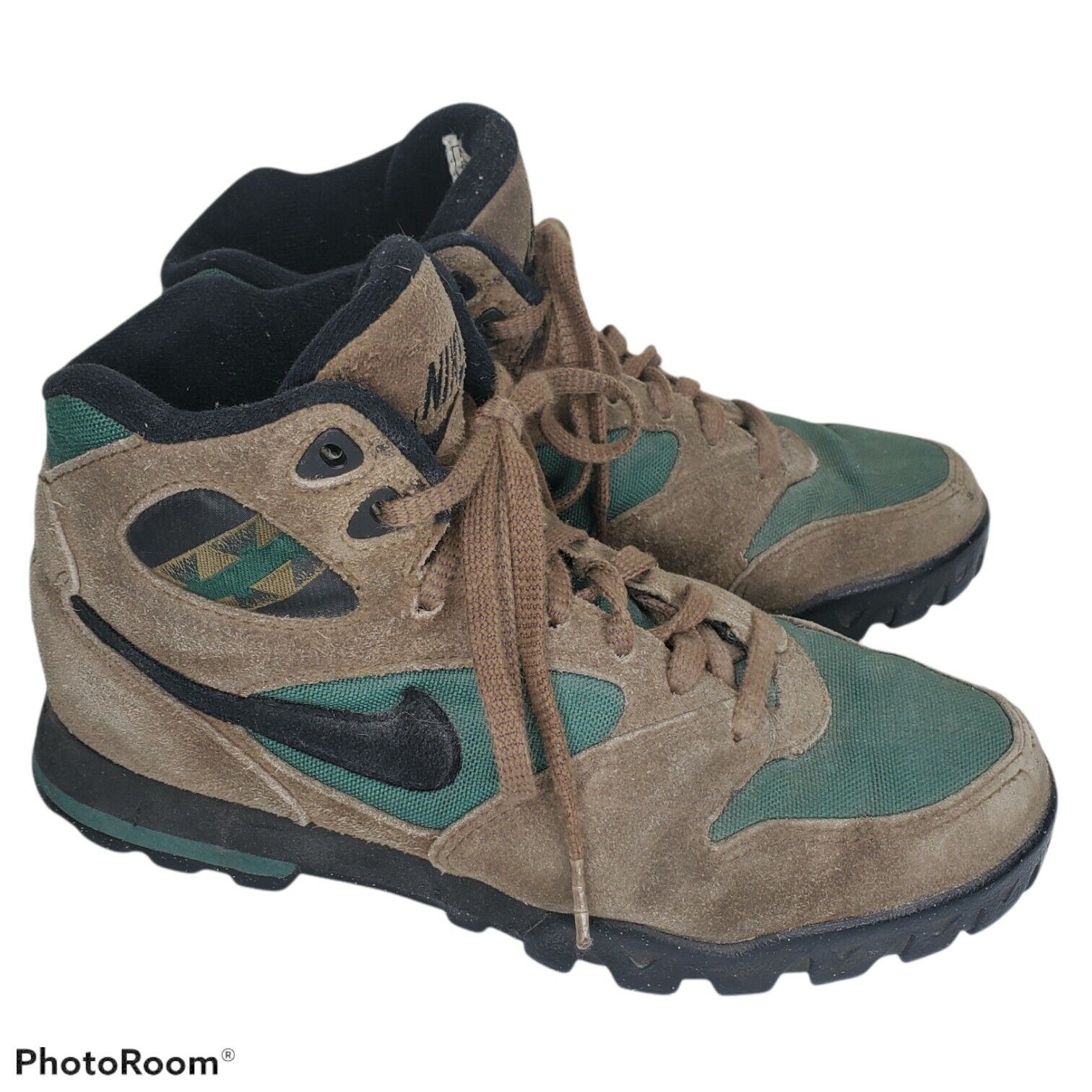 Vintage 1990s Nike Air Caldera Hiking Green Mens 6.5 ACG Southwest eBay