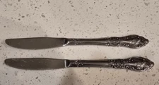 Lot of 2 SPRINGTIME Japan Stainless Dinner Knives 9”