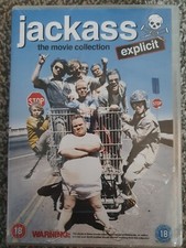 Jackass 1-3 The Movie Collection Explicit Box Set DVD 2011 Sealed BNIB 