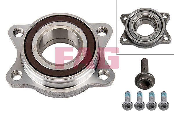 FAG 713 6107 80 Wheel Bearing Kit For Audi Audi (Faw)-image