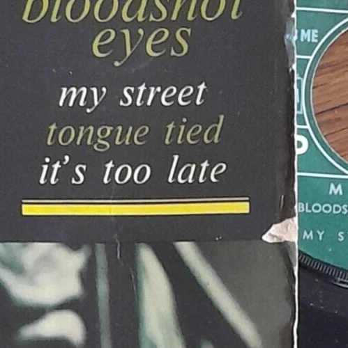 RARE French EP MILLIE Bloodshot Eyes  Laminated Soul Funk  BIEM VG  VG+ - Photo 3/3