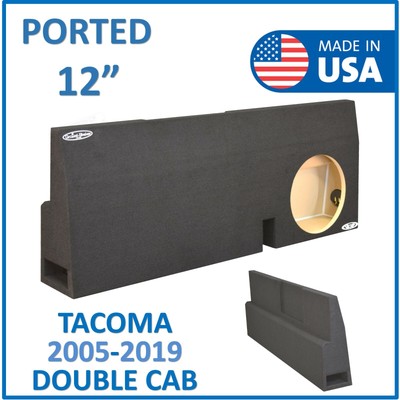 2019 toyota tacoma double cab subwoofer box