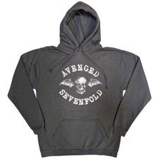 Avenged Sevenfold Unisex Pullover Hoodie: Logo (Large)