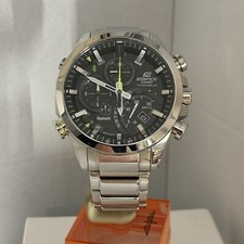 Casio Edifice Men Analogue Tough Solar ￼ Bluetooth Bracelet Watch EQB-500D-1ACF