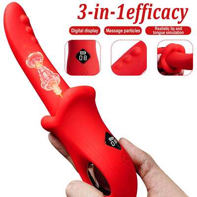 3-in-1 Thrusting Dildo Vibrator Sex Toys, G Spot Vibrator Women Sex Toy with LED | eBay 3-in-1 Thrusting Dildo Vibrator Sex Toys, G Spot Vibrator Women Sex Toy with LED | eBay