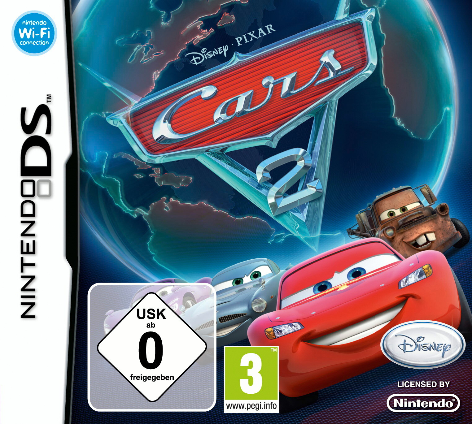 Cars 2 - Nintendo DS - PAL Deutsch - OVP - Anleitung - Bild 2