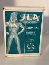 Aquaman DC Direct Comics Figure Metal 2001 Justice League Pewter Series JLA