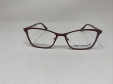 JUICY COUTURE JU 190 7BL BURGUNDY ROSE GOLD FLEX HINGE 51/16-140 849